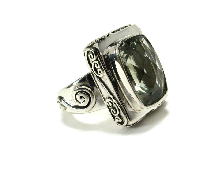 Sterling Silver Signature Lace Ring (1164GAM)