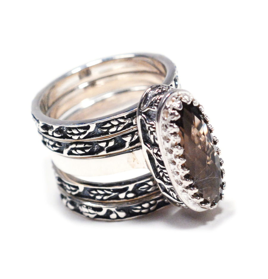 Sterling Silver 5-Stack Ring (1209ST)