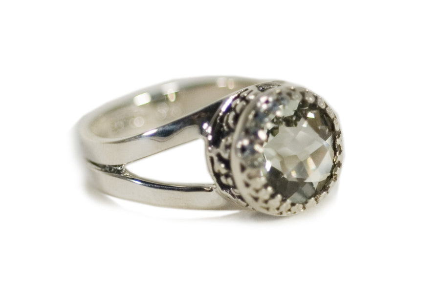 Sterling Silver Crown Jewels Ring (1221GRAM)