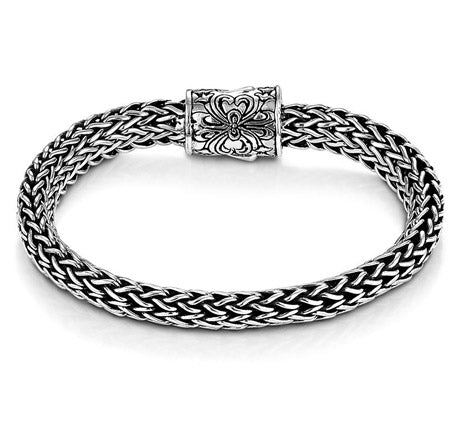 Sterling Silver Weave Bracelet (558)